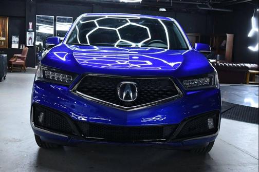 Apex Blue Pearl 2020 Acura MDX 3.5L Technology & A-Spec Pkgs