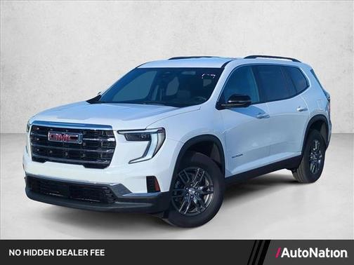 Summit White 2025 GMC Acadia AWD Elevation