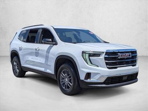 Summit White 2025 GMC Acadia AWD Elevation