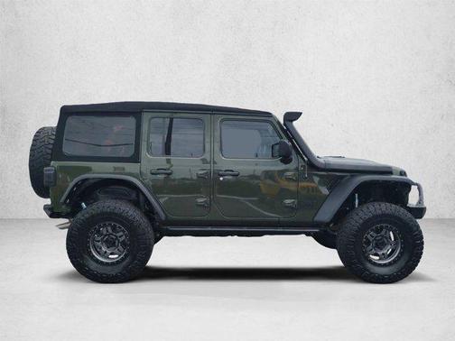 Sarge Green Clearcoat 2021 Jeep Wrangler Unlimited Rubicon