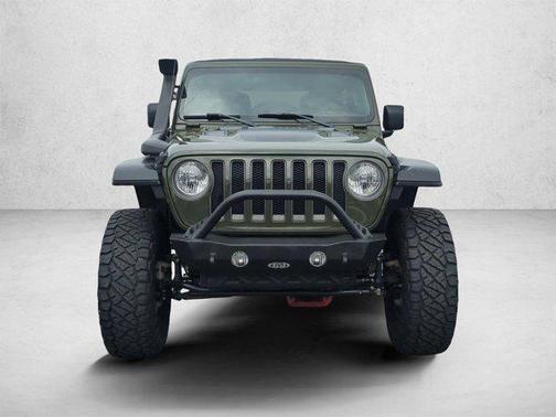 Sarge Green Clearcoat 2021 Jeep Wrangler Unlimited Rubicon