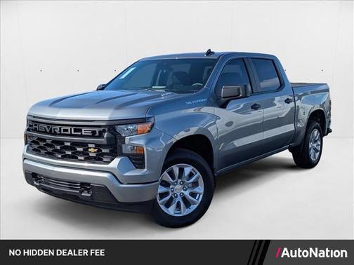 Sterling Gray Metallic 2026 Chevrolet Silverado 1500 Custom