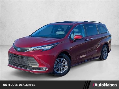 Ruby Flare Pearl 2023 Toyota Sienna XLE