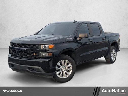 Black 2020 Chevrolet Silverado 1500 Custom