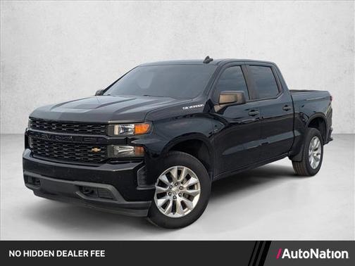 Black 2020 Chevrolet Silverado 1500 Custom