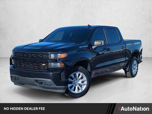 Black 2020 Chevrolet Silverado 1500 Custom