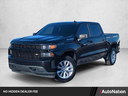 Black 2020 Chevrolet Silverado 1500 Custom