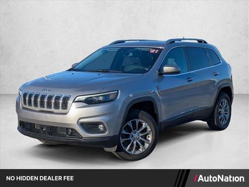 Billet Silver Metallic Clearcoat 2021 Jeep Cherokee Latitude Lux