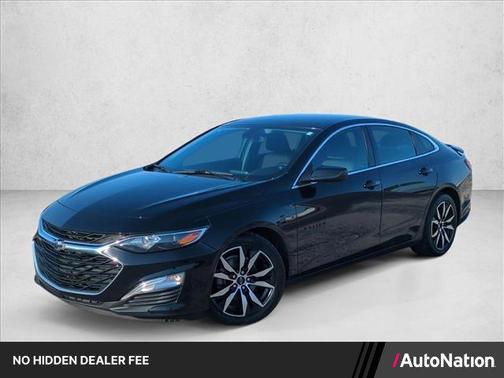 Mosaic Black Metallic 2021 Chevrolet Malibu FWD RS