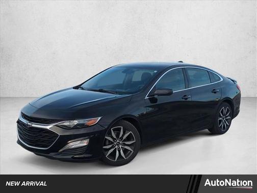 Mosaic Black Metallic 2021 Chevrolet Malibu FWD RS