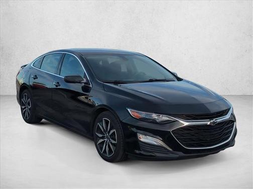 Mosaic Black Metallic 2021 Chevrolet Malibu FWD RS