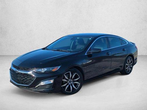 Mosaic Black Metallic 2021 Chevrolet Malibu FWD RS