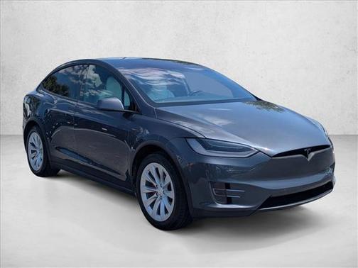 Midnight Silver Metallic 2019 Tesla Model X P100D