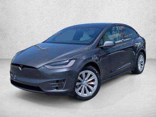 Midnight Silver Metallic 2019 Tesla Model X P100D