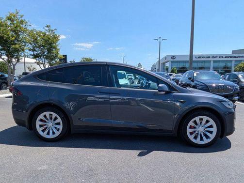 Midnight Silver Metallic 2019 Tesla Model X P100D