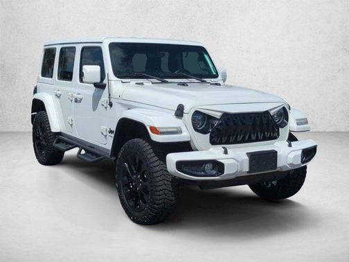 Bright White 2021 Jeep Wrangler Unlimited High Altitude