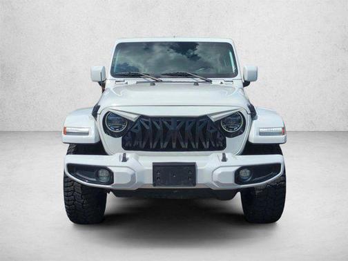 Bright White 2021 Jeep Wrangler Unlimited High Altitude