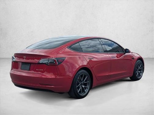 Red Multi-Coat 2022 Tesla Model 3 Long Range