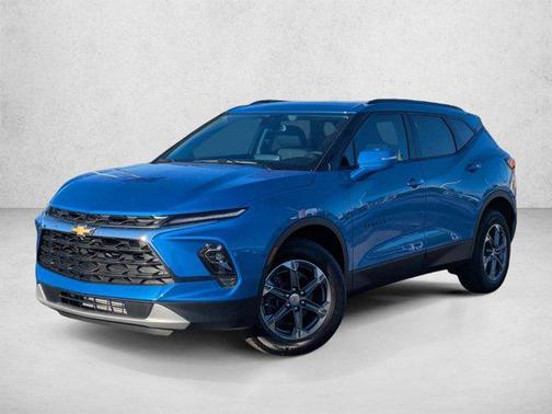 Riptide Blue Metallic 2026 Chevrolet Blazer 3LT