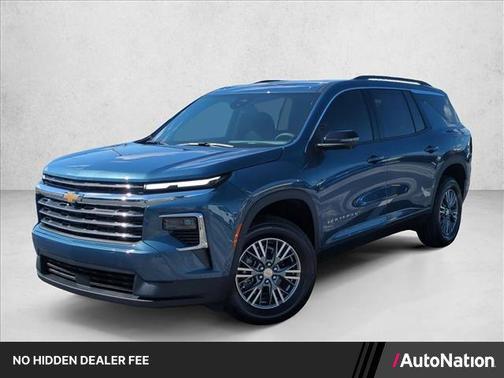 Lakeshore Blue Metallic 2026 Chevrolet Traverse LT