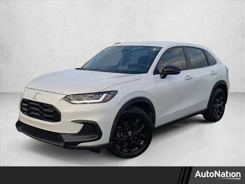 Platinum White Pearl 2023 Honda HR-V 2WD Sport