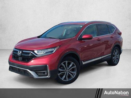 Radiant Red Metallic 2021 Honda CR-V AWD Touring