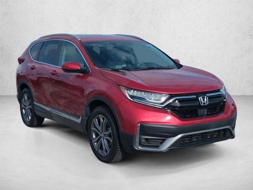Radiant Red Metallic 2021 Honda CR-V AWD Touring