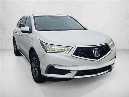 White Diamond Pearl 2017 Acura MDX 3.5L