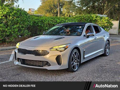 Ceramic Silver 2022 Kia Stinger GT1