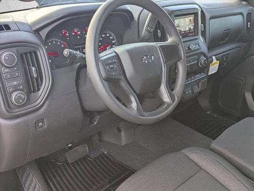 Black 2026 Chevrolet Silverado 1500 Custom Trail Boss