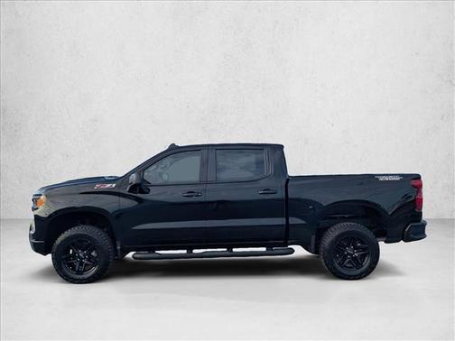 Black 2026 Chevrolet Silverado 1500 Custom Trail Boss
