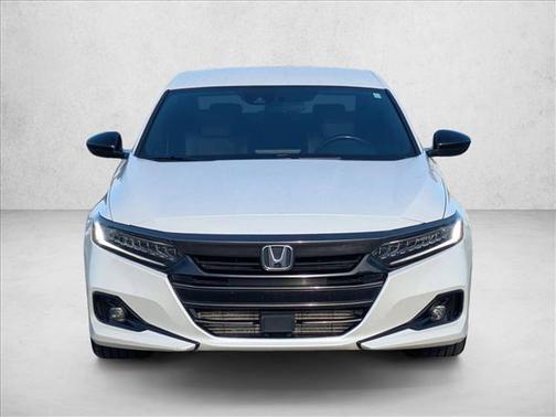 Platinum White Pearl 2021 Honda Accord Sport 1.5T