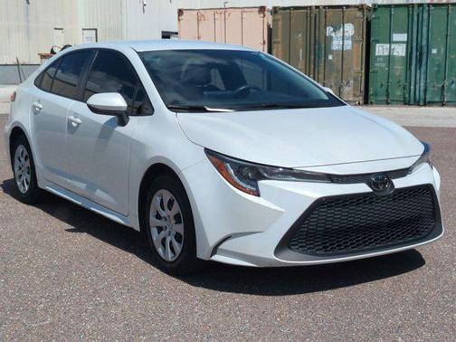 Wind Chill Pearl 2022 Toyota Corolla LE