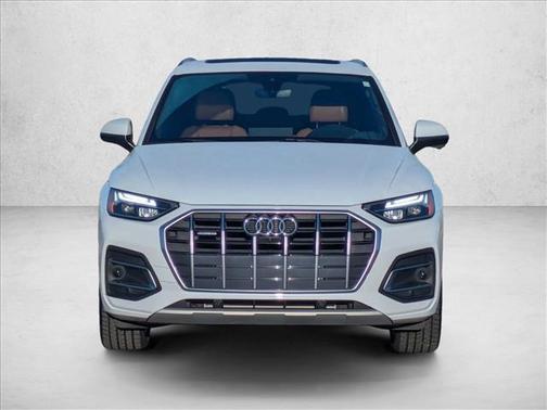 Glacier White Metallic 2021 Audi Q5 45 Premium Plus