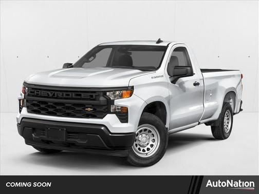 Summit White 2026 Chevrolet Silverado 1500 WT
