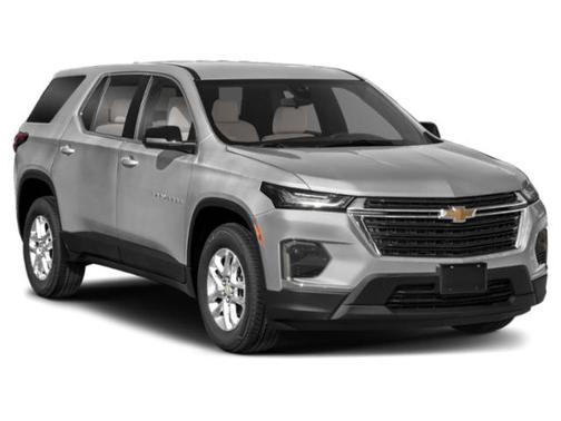 Mosaic Black Metallic 2023 Chevrolet Traverse LT Cloth