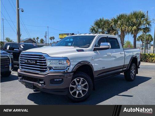 Pearl White 2021 RAM 2500 Longhorn