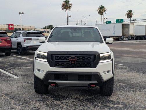 Glacier White 2024 Nissan Frontier PRO-4X