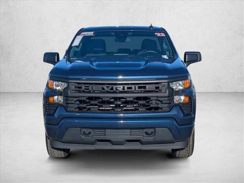 Northsky Blue Metallic 2022 Chevrolet Silverado 1500 Custom