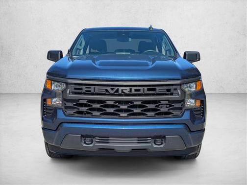 Northsky Blue Metallic 2022 Chevrolet Silverado 1500 Custom