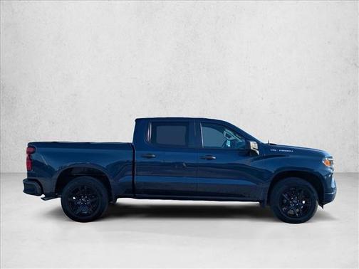 Northsky Blue Metallic 2022 Chevrolet Silverado 1500 Custom