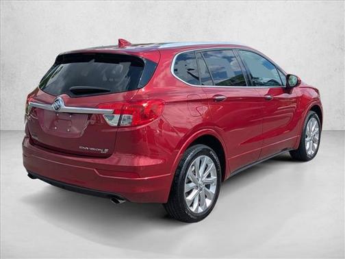 Chili Red Metallic 2017 Buick Envision Premium II