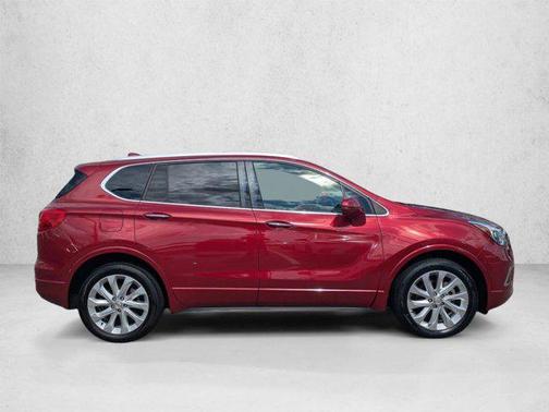 Chili Red Metallic 2017 Buick Envision Premium II