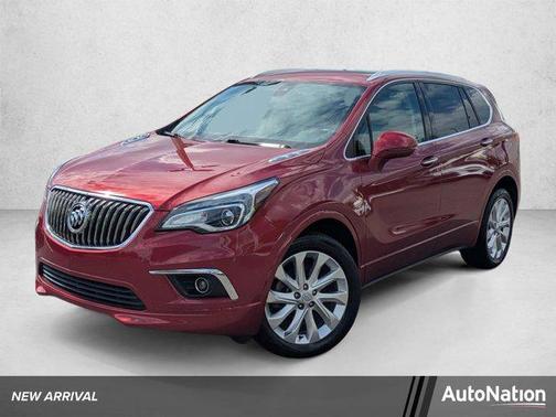Chili Red Metallic 2017 Buick Envision Premium II