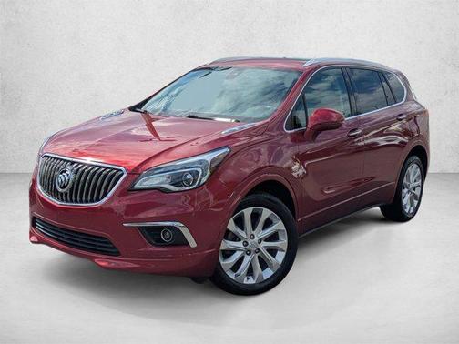 Chili Red Metallic 2017 Buick Envision Premium II