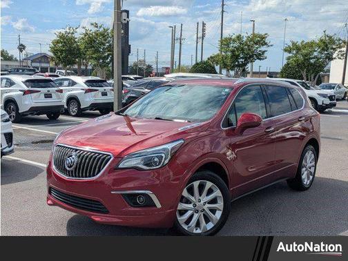Chili Red Metallic 2017 Buick Envision Premium II