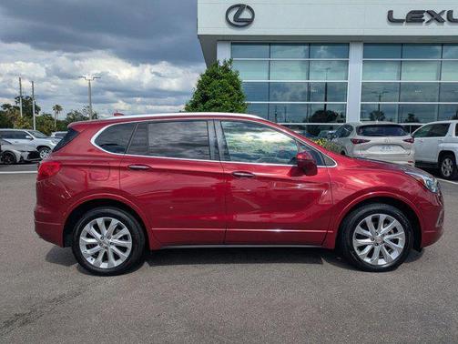 Chili Red Metallic 2017 Buick Envision Premium II