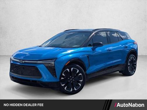 Riptide Blue Metallic 2026 Chevrolet Blazer RS