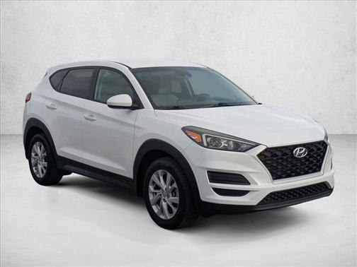 White Pearl 2019 Hyundai TUCSON SE