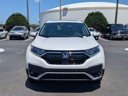 Platinum White Pearl 2022 Honda CR-V AWD EX